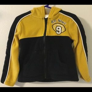 Baby Boy Fleece Type Hooded Sweatshirt by Kidgets